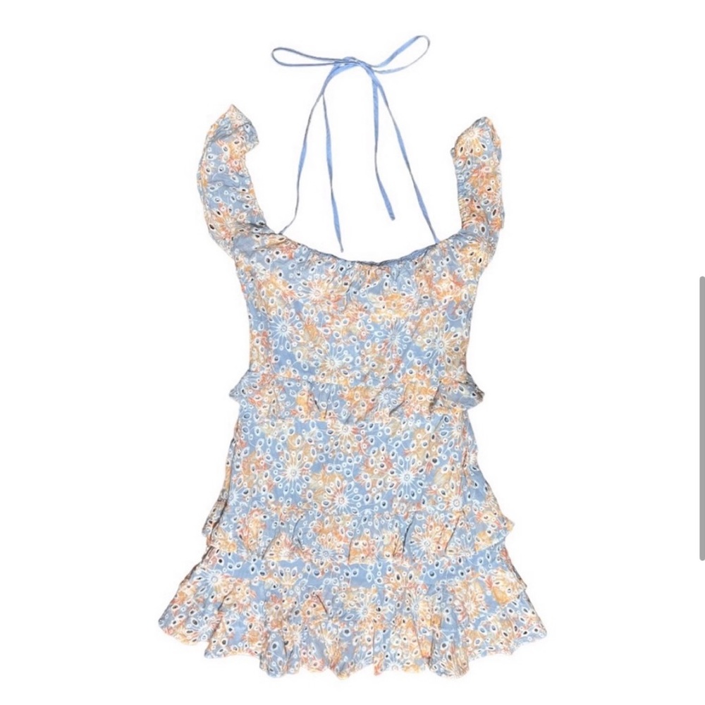 NWT Lovers and Friends tiered eyelet dress